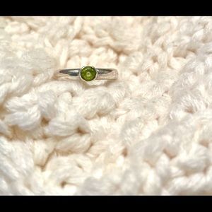 Tiffany & Co Elsa Peretti peridot ring size 6